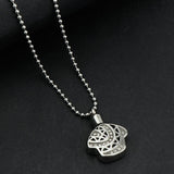 Maxbell Urn Ashes Locket Necklace Cremation Pendants Always in My Heart Jewelry  3