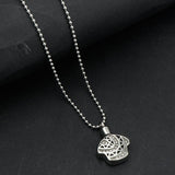 Maxbell Urn Ashes Locket Necklace Cremation Pendants Always in My Heart Jewelry  3