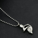 Maxbell Urn Ashes Locket Necklace Cremation Pendants Always in My Heart Jewelry  4