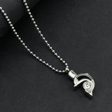 Maxbell Urn Ashes Locket Necklace Cremation Pendants Always in My Heart Jewelry  4