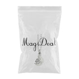 Maxbell Stainless Steel Urn Pendant Necklace Cremation Jewelry Ashes Keepsake 5