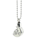 Maxbell Stainless Steel Urn Pendant Necklace Cremation Jewelry Ashes Keepsake 5