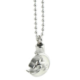 Maxbell Stainless Steel Urn Pendant Necklace Cremation Jewelry Ashes Keepsake 5