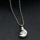 Maxbell Stainless Steel Urn Pendant Necklace Cremation Jewelry Ashes Keepsake 5