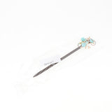 Classic Hairpins Artificial Gemstone Tassel Flower Clothing Hair Accessory 4