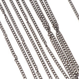 Max Women metal alloy tassel bikini body chain Silver