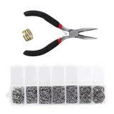 Max Jewelry Making Set Tool Findings Starter Plier Beading Accessories Metallic