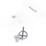 Max Mens Dangle Earrings Cross Hands Pendant Stainless Steel Hoop ear clip