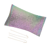 Max Alloy Body Chain Bra Bikini Crossover Harness Necklace Club Party Colorful