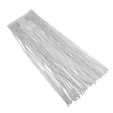 Max Fashion Shiny Long Tassel Dress Body Chain Necklace Chain Cloth Jewelry Silver