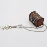 Max Vintage Necklace Sweater Chain Tassel Pendant Necklace for Women Silver
