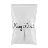 Max Vintage Necklace Sweater Chain Tassel Pendant Necklace for Women Silver