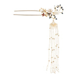 Maxbell 1 Suit Wedding Hair Comb Hairpins Earrings Jewelry Chinese Hair Accessories