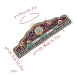 Max Bohemian Women Waist Belt Retro Style with Charm Ethnic Beaded   2