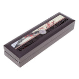 Max Delicate Gift Wooden Storage Box for Jewelry Necklace Vintage Style Brown