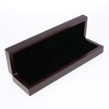 Max Delicate Gift Wooden Storage Box for Jewelry Necklace Vintage Style Brown