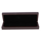 Max Delicate Gift Wooden Storage Box for Jewelry Necklace Vintage Style Brown