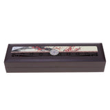 Max Delicate Gift Wooden Storage Box for Jewelry Necklace Vintage Style Brown