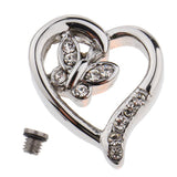 Maxbell Stainless steel hollow heart shaped pendant to commemorate the ashes of pet
