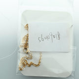 Max Stereoscopic Pendant Necklace Cartoon Family Shape Neck Chain Golden