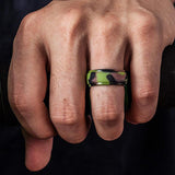 Max 8 Pieces Silicone Rings Men Women Band Sport Rings Outdoor Rings Size 8