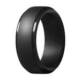 Max 8 Pieces Silicone Rings Men Women Band Sport Rings Outdoor Rings Size 8