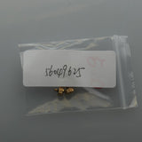 Max 5PCS Steel Watch Crown Golden Gold 5mm