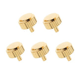 Max 5PCS Steel Watch Crown Golden Gold 5mm