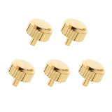 Max 5PCS Steel Watch Crown Golden Gold 5mm