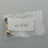 Max 5PCS Steel Watch Crown Golden Gold 6mm