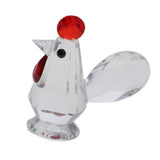 Max Crystal Animal Ornaments Glass Table Centerpiece for Home Decor Chicken