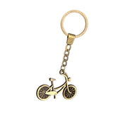 Max Retro Bronze Bicycle Keychain Pendant Key Chain Car Key Ring Lady Bag Purse