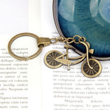 Max Retro Bronze Bicycle Keychain Pendant Key Chain Car Key Ring Lady Bag Purse