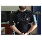 Men Adjustable Punk Leather Body Chest Harness Belt Club Costumes Cosplay