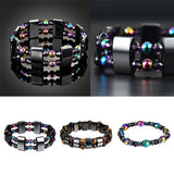 Max Metal Energy Hematite Magnetic Therapy Bracelet Electroplated Beads