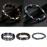 Max Metal Energy Hematite Magnetic Therapy Bracelet Electroplated Beads