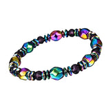 Max Metal Energy Hematite Magnetic Therapy Bracelet Electroplated Beads