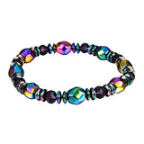 Max Metal Energy Hematite Magnetic Therapy Bracelet Electroplated Beads