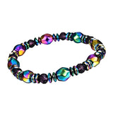 Max Metal Energy Hematite Magnetic Therapy Bracelet Electroplated Beads