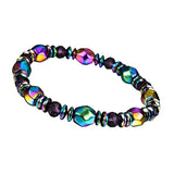 Max Metal Energy Hematite Magnetic Therapy Bracelet Electroplated Beads
