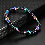 Max Metal Energy Hematite Magnetic Therapy Bracelet Electroplated Beads