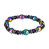 Max Metal Energy Hematite Magnetic Therapy Bracelet Electroplated Beads