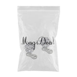 Max Anchor Internally Threaded Microdermals Piercing Body Jewelry White