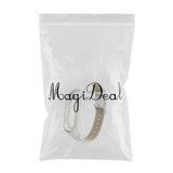 Max Leather Strap Wrist Strap Smart Band Accessories for Xiaomi Band 3 White