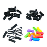 Max 10Pack Watch Silicone Fastener Rings  Black 1