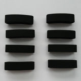 Max 10Pack Watch Silicone Fastener Rings  Black 1