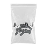 Max 10Pack Watch Silicone Fastener Rings  Black 2