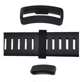 Max 10Pack Watch Silicone Fastener Rings  Black 2