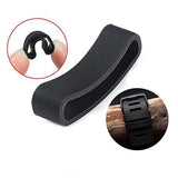 Max 10Pack Watch Silicone Fastener Rings  Black 3