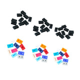 Max 10Pieces Silicone Fastener Rings for Casio G-SHOCK GA110 GD BA 18mm Black